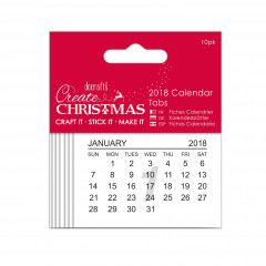 2018 Calendar Tabs